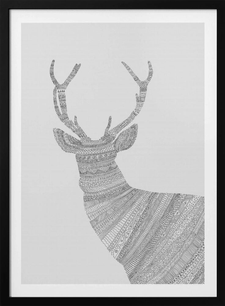 Stag Grey | Poster