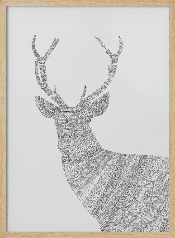Stag Grey | Poster