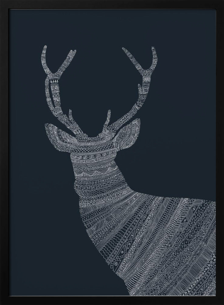Stag Blue | Poster