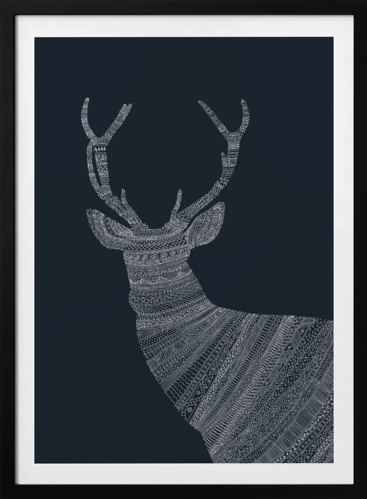 Stag Blue | Poster