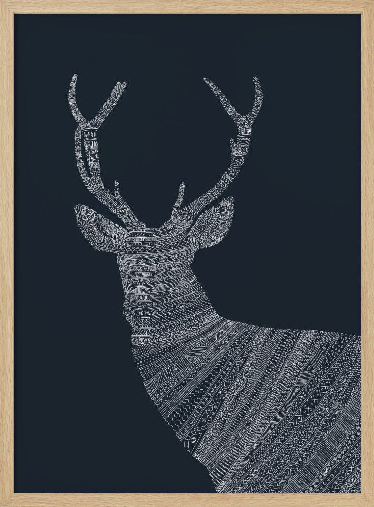 Stag Blue | Poster