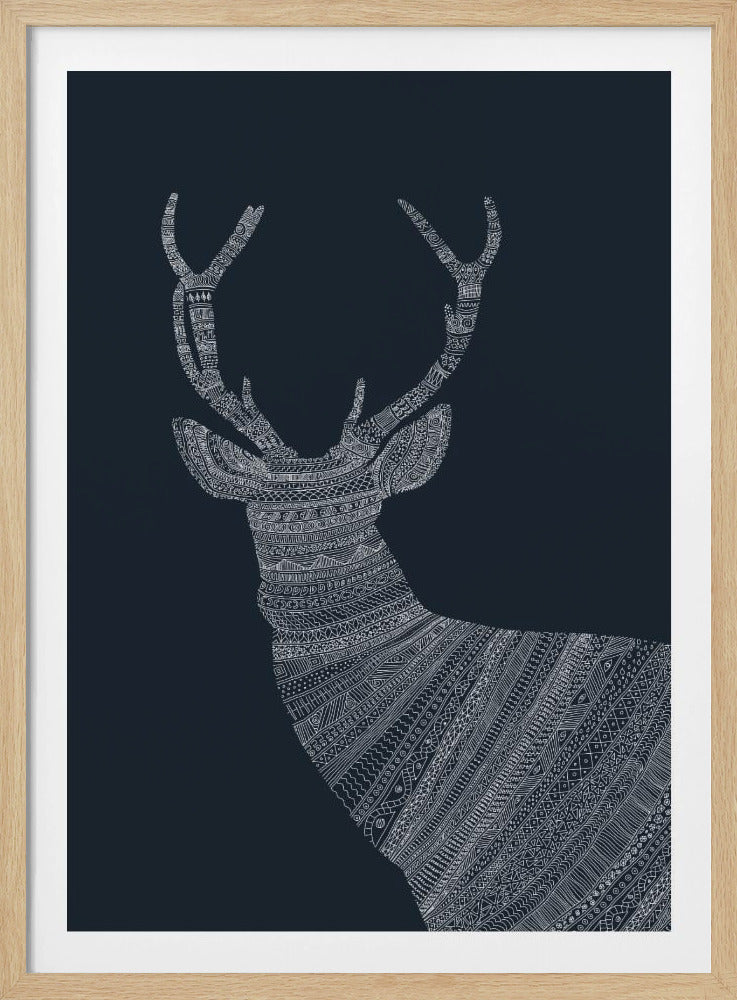 Stag Blue | Poster