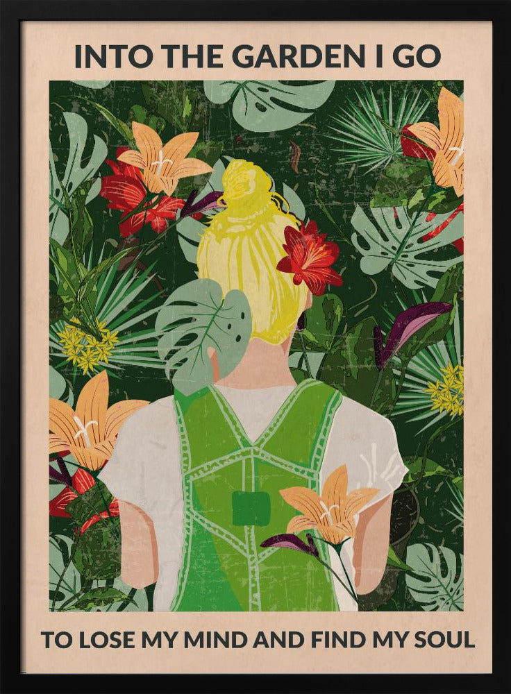 Into the Garden (blonde) | Poster