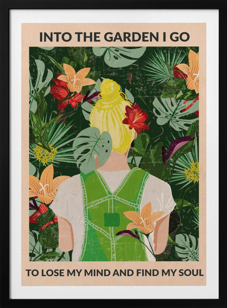 Into the Garden (blonde) | Poster