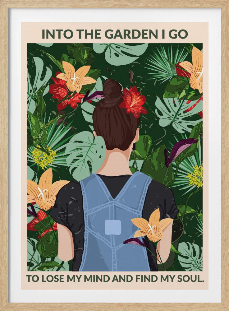 Into the Garden Standard Wall Art | Poster