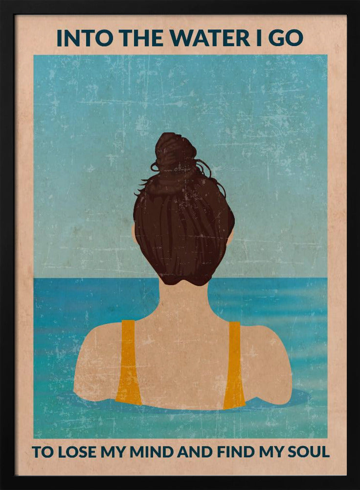 Into the Water (brunette) | Poster