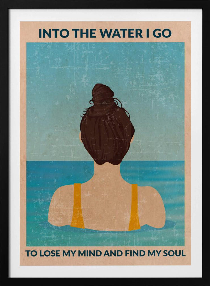 Into the Water (brunette) | Poster