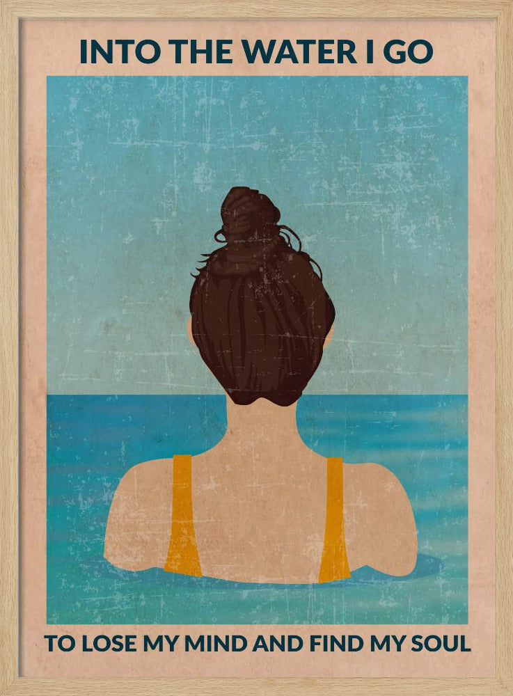 Into the Water (brunette) | Poster