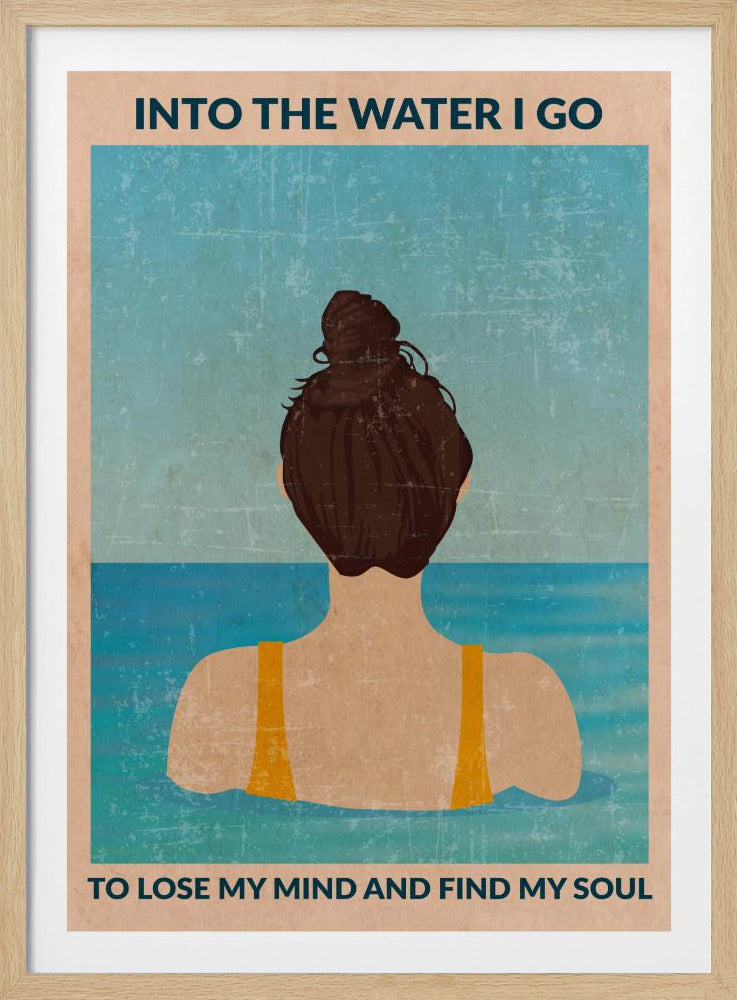 Into the Water (brunette) | Poster