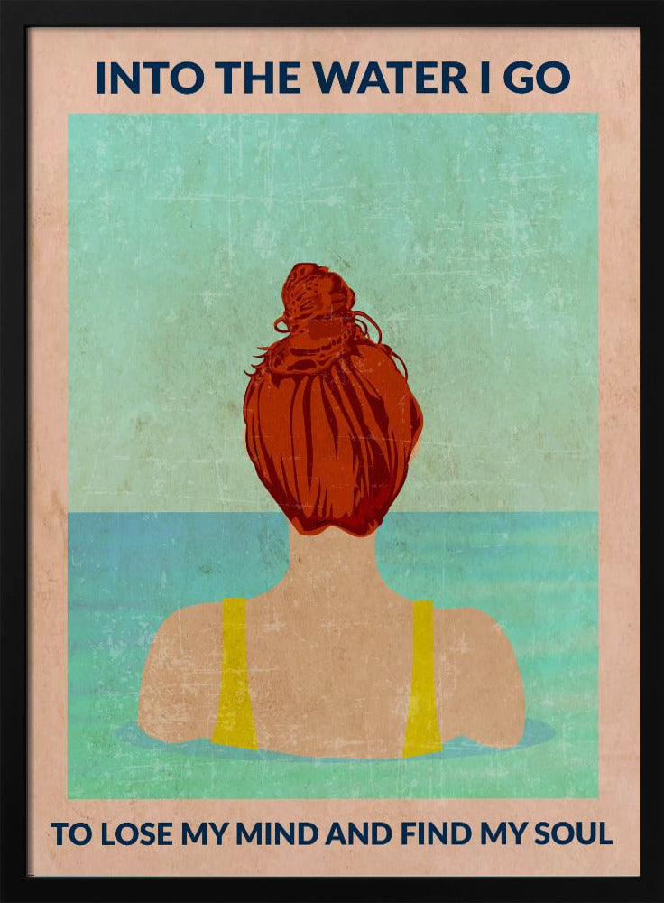 Into the Water (redhead) | Poster