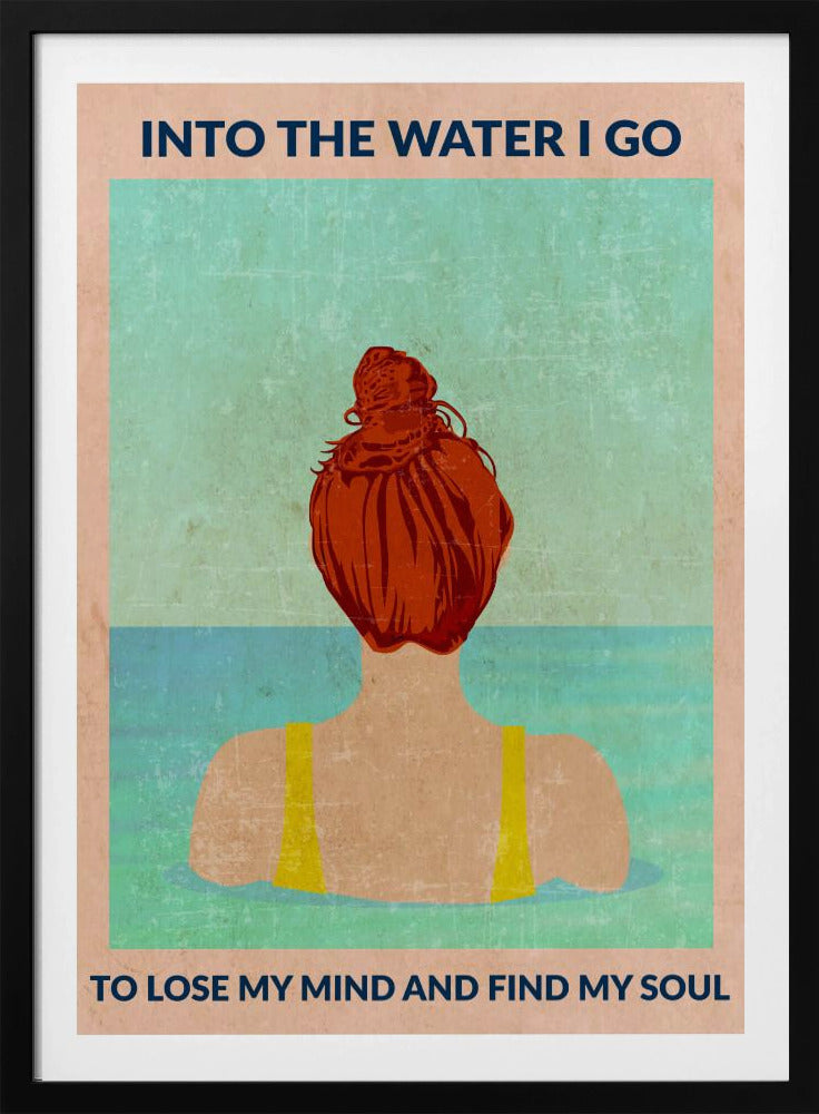 Into the Water (redhead) | Poster