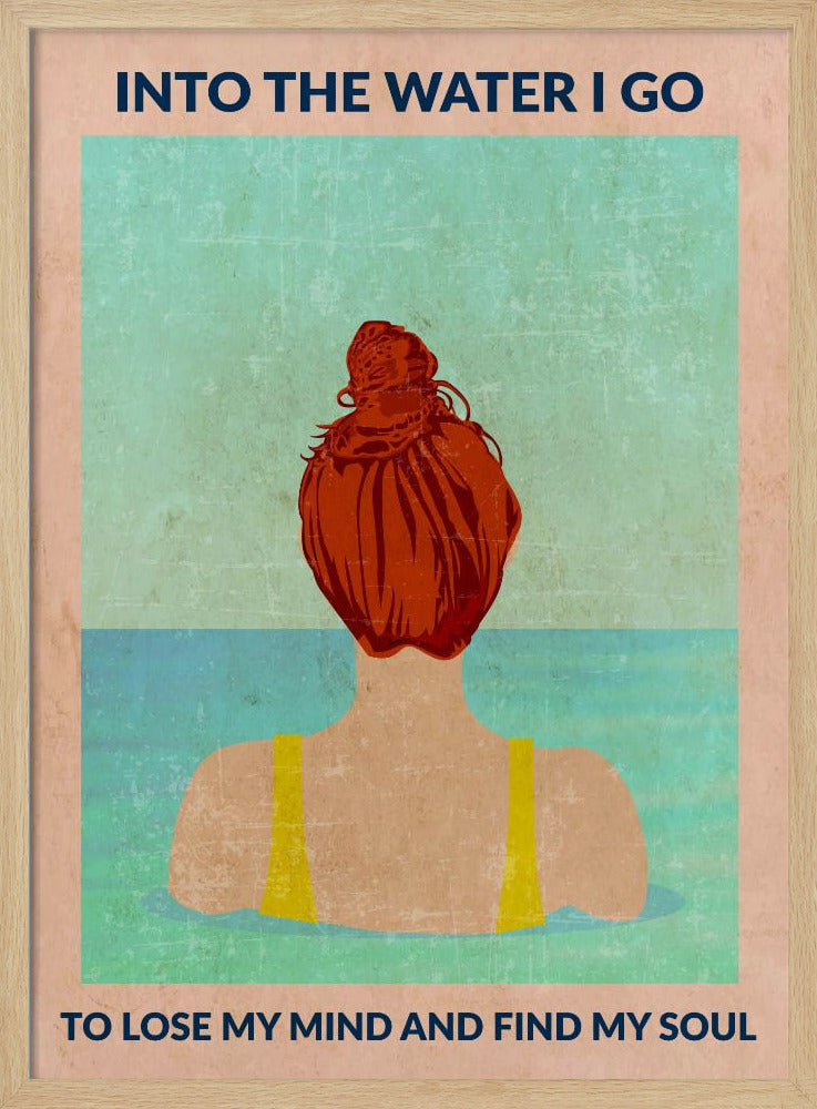 Into the Water (redhead) | Poster