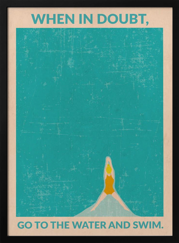 Open Water (blonde) | Poster