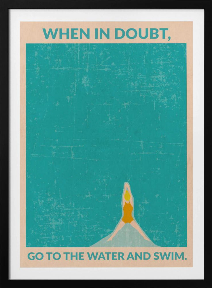 Open Water (blonde) | Poster