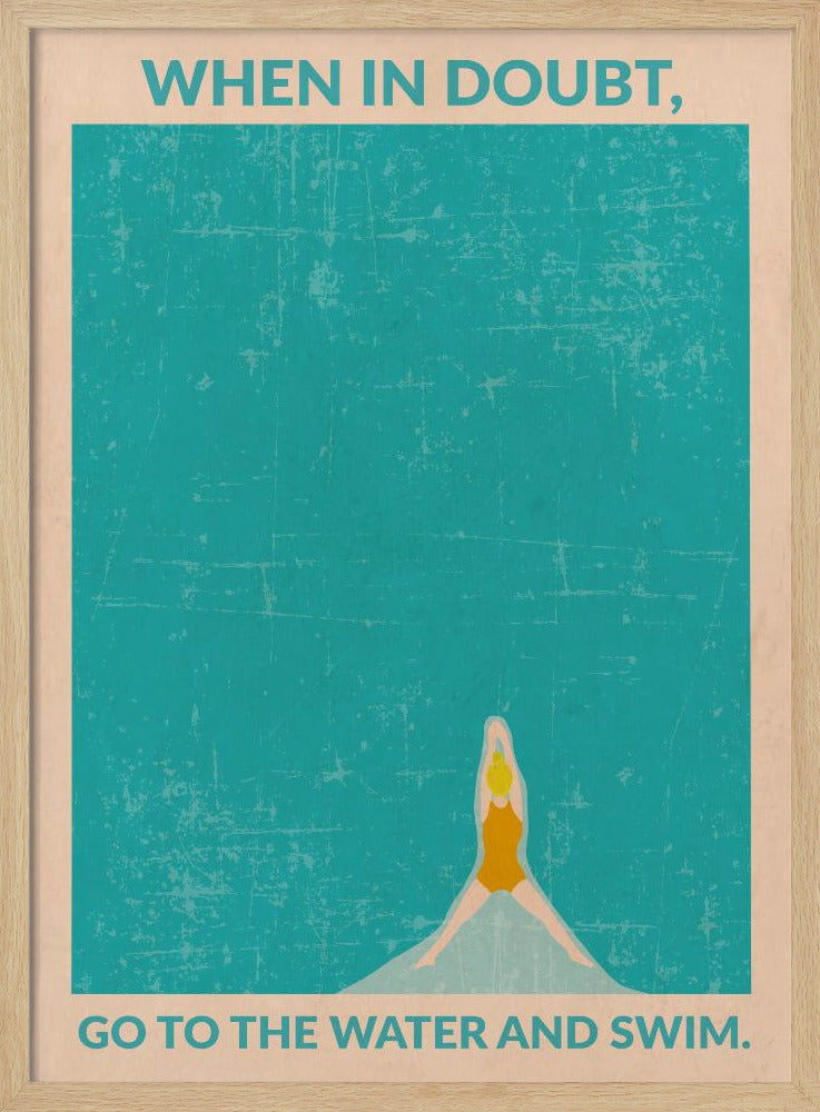 Open Water (blonde) | Poster