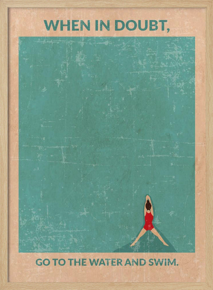 Open Water Standard Wall Art | Poster