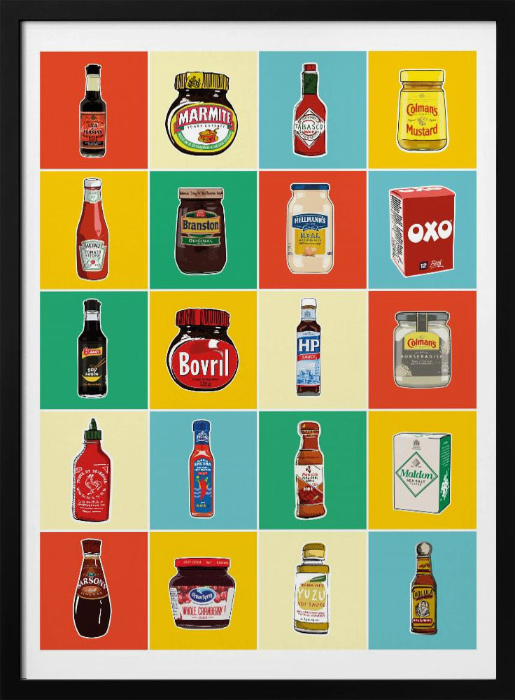 Taxonomy of Condiments | Poster