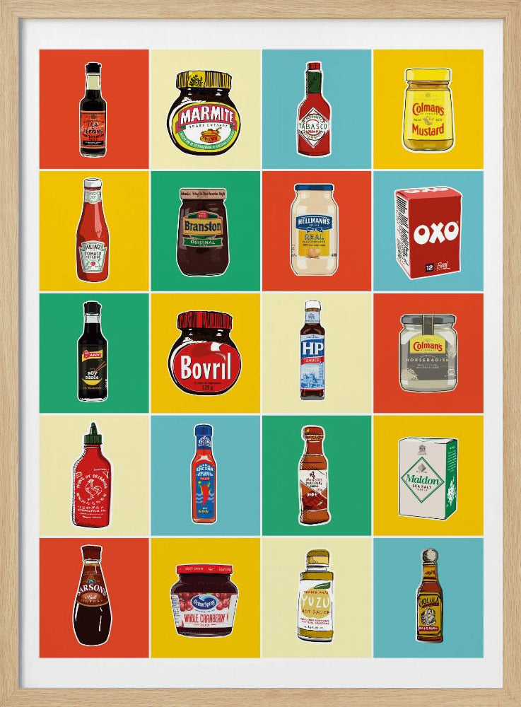 Taxonomy of Condiments | Poster