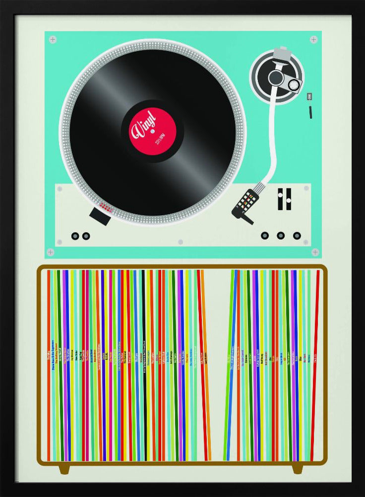 Vinyl Stack | Poster