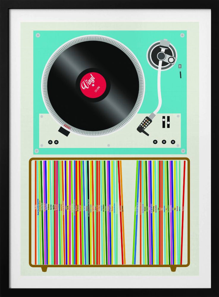 Vinyl Stack | Poster