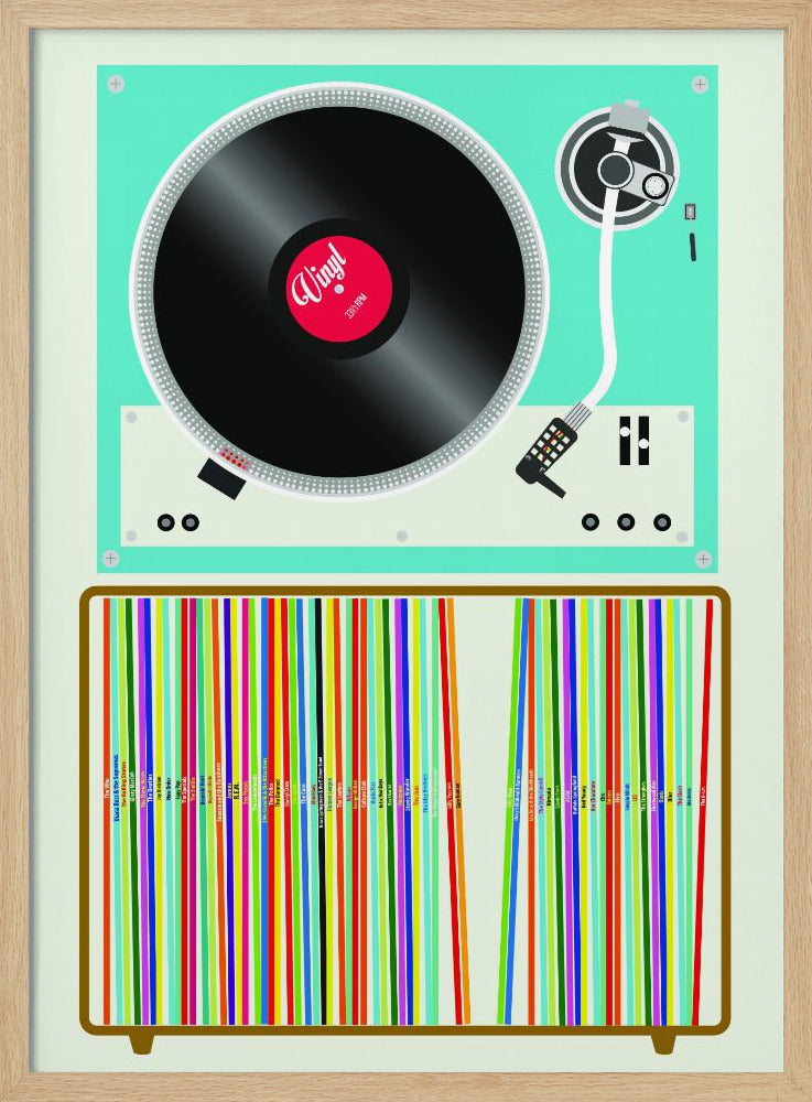 Vinyl Stack | Poster