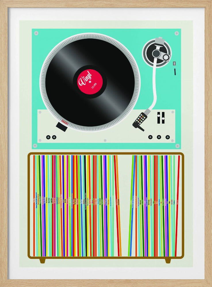 Vinyl Stack | Poster