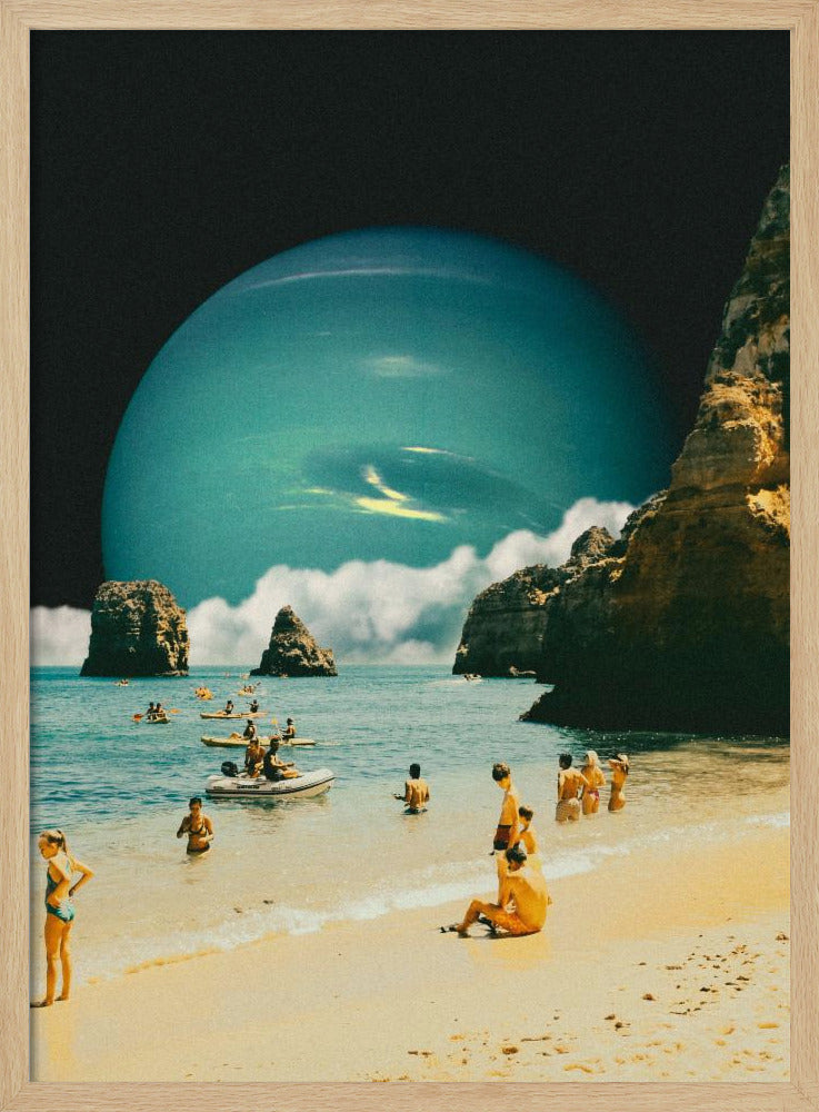 Space Beach | Poster