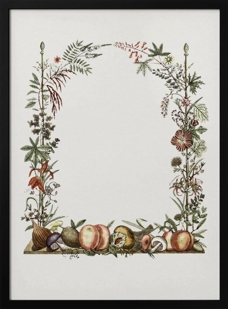 Hand Drawn Botanical Frame | Poster