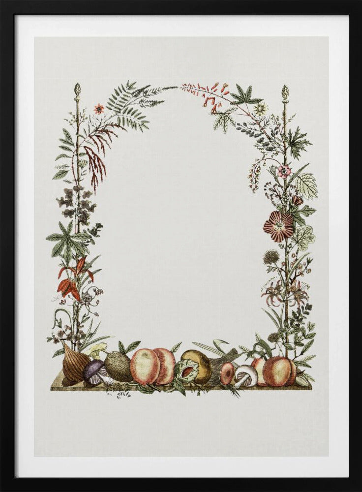 Hand Drawn Botanical Frame | Poster