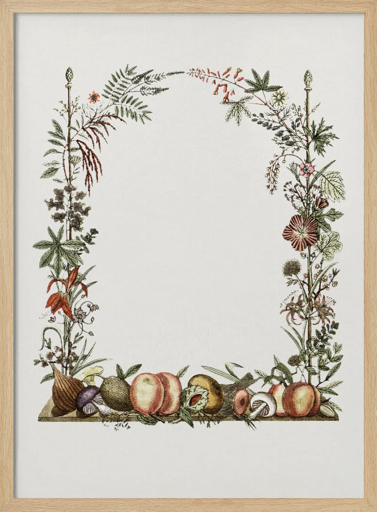 Hand Drawn Botanical Frame | Poster