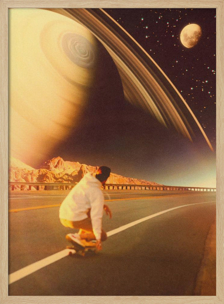 Space Sk8er | Poster