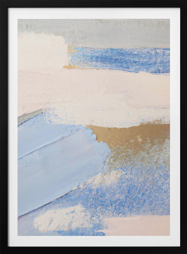 Brush Strokes Abstract Painting | Poster