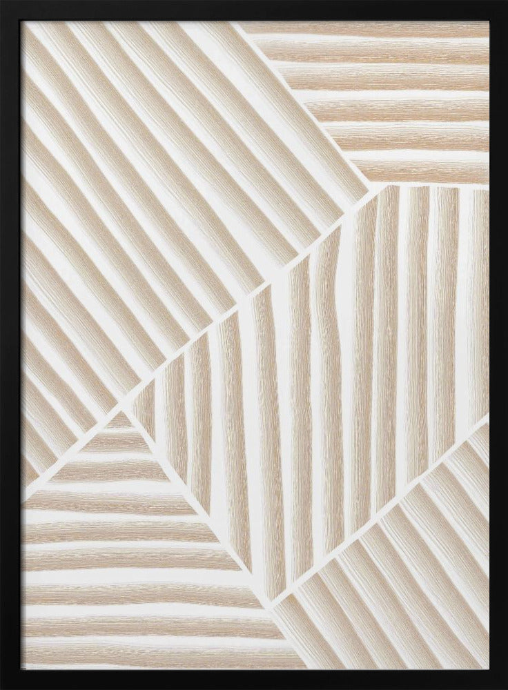 Beige Line Art | Poster