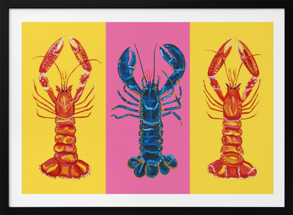 Lobster Langoustines Pop Art 2 | Poster