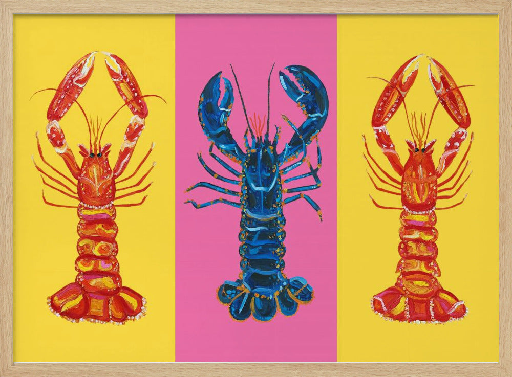 Lobster Langoustines Pop Art 2 | Poster