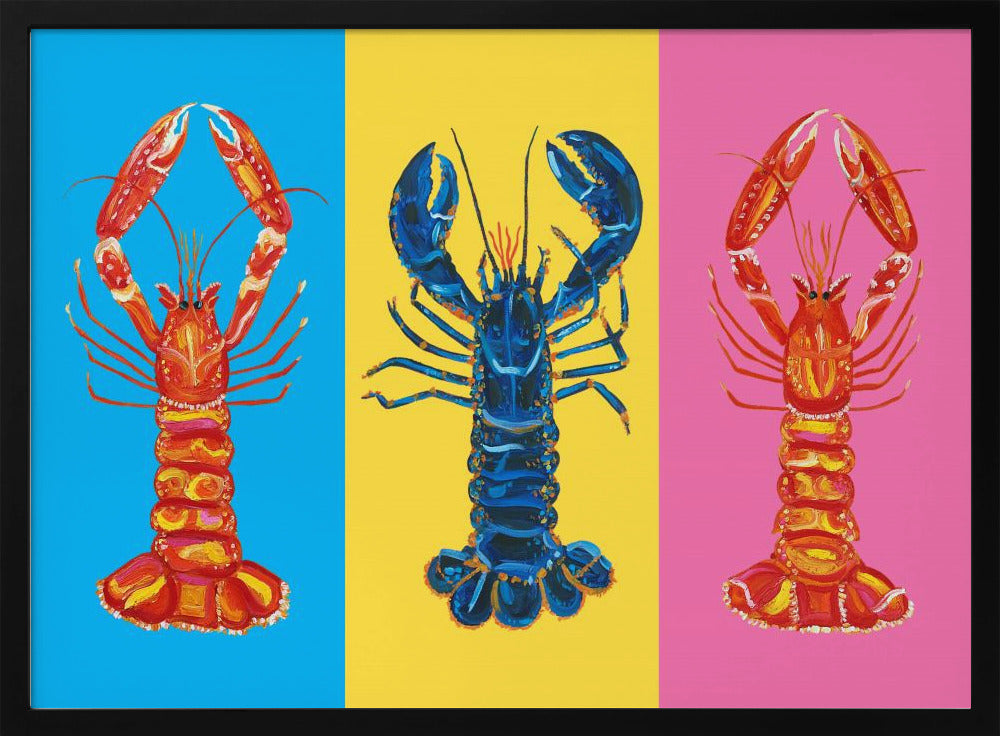 Lobster Langoustines Pop Art | Poster