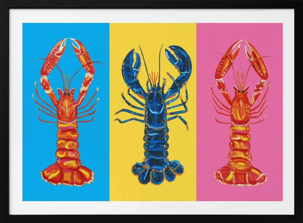 Lobster Langoustines Pop Art | Poster