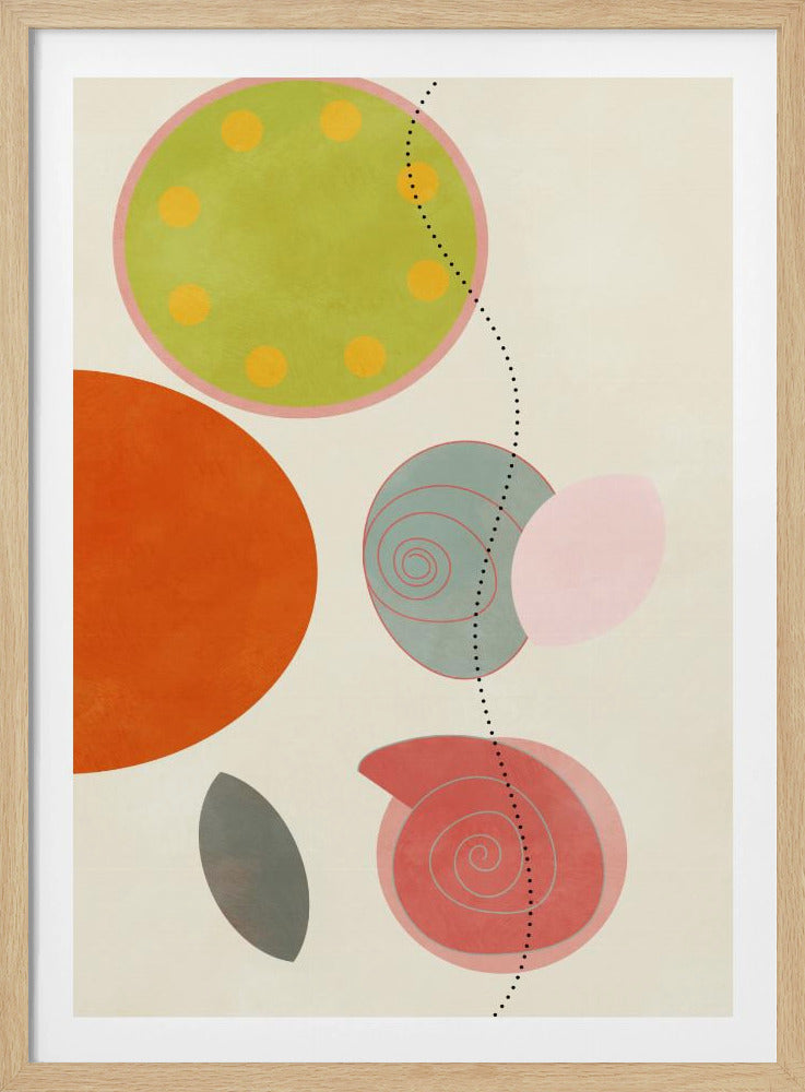 Friendly Colors Hilma 1 | Poster