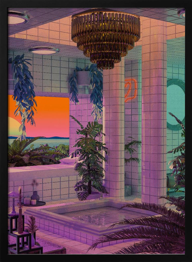 Vaporwave Pool | Poster