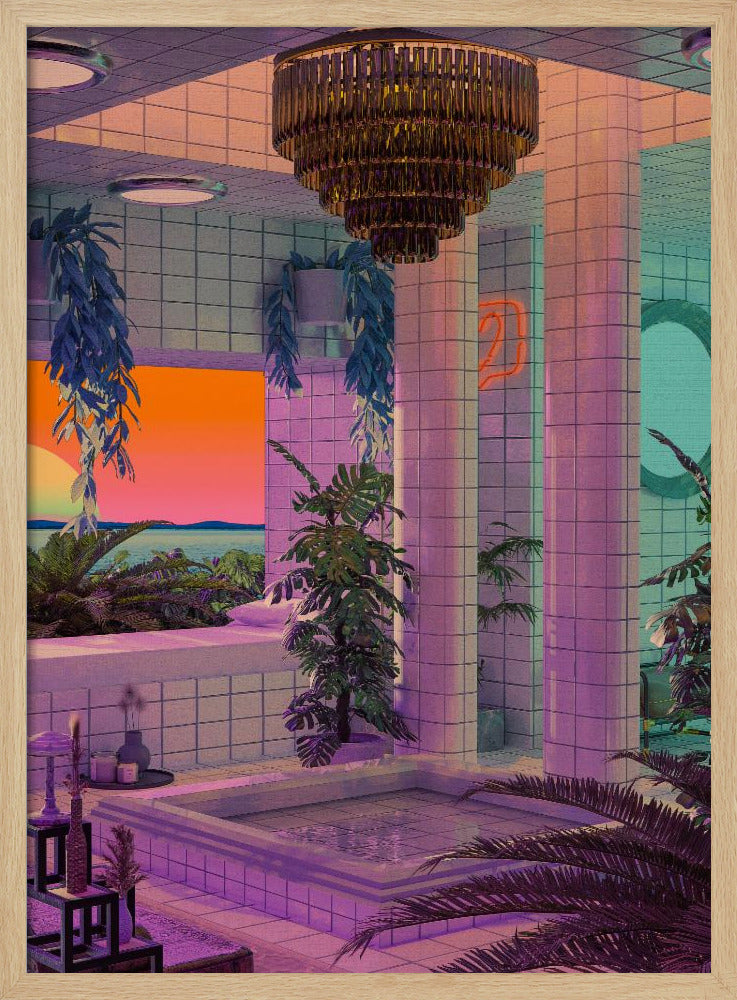 Vaporwave Pool | Poster