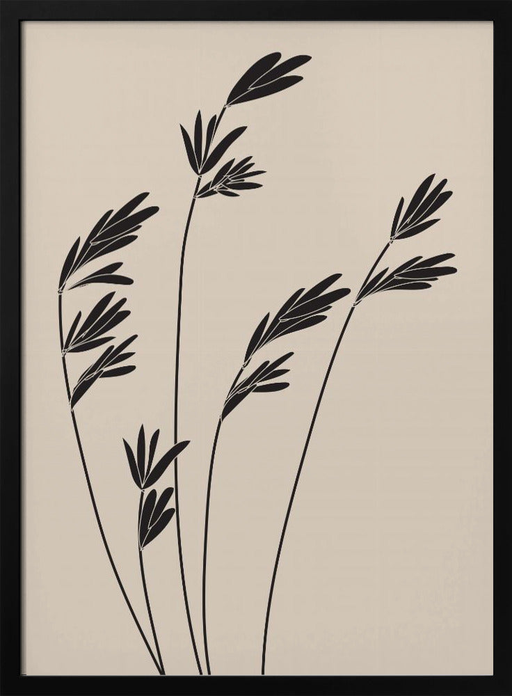 Black Plants | Poster