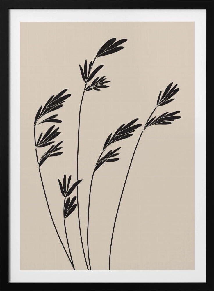 Black Plants | Poster
