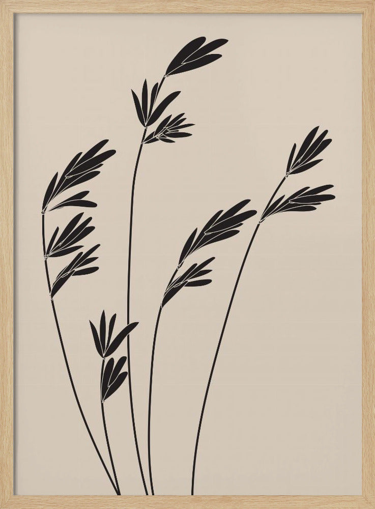 Black Plants | Poster