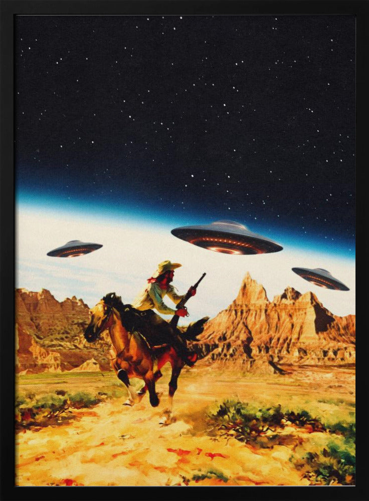 UFO Space Chase | Poster