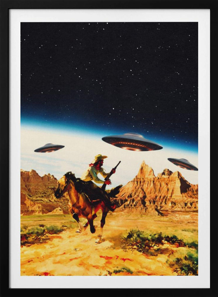 UFO Space Chase | Poster