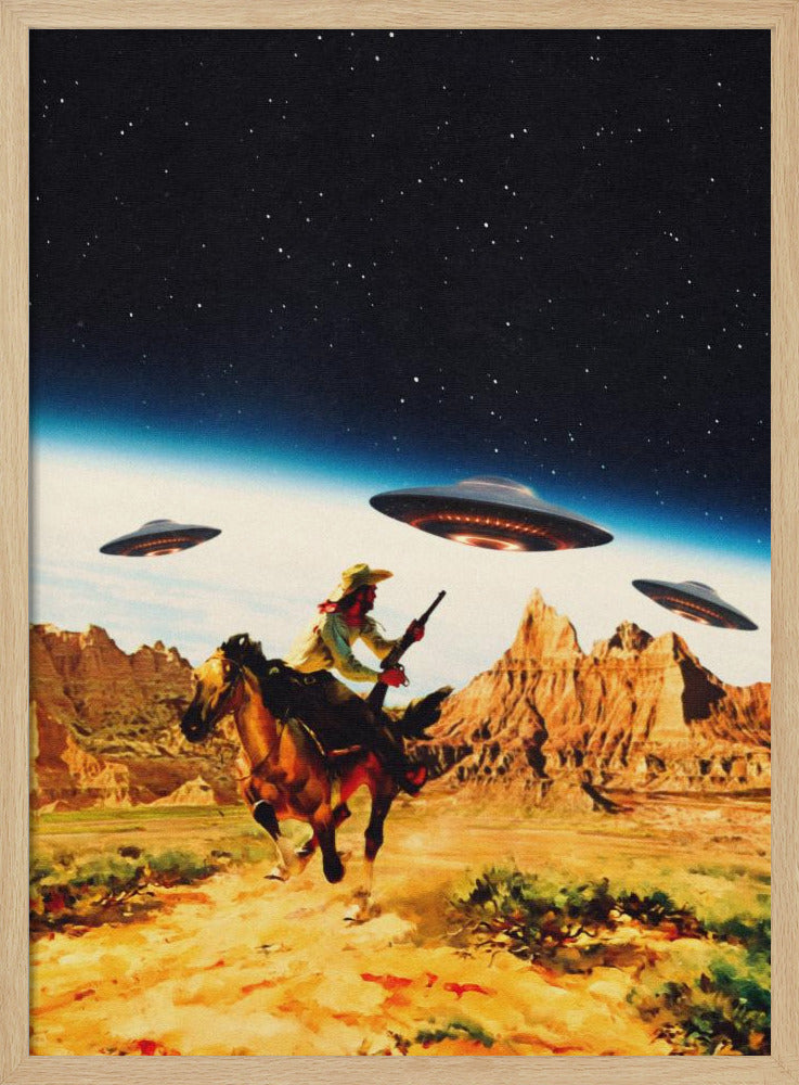 UFO Space Chase | Poster