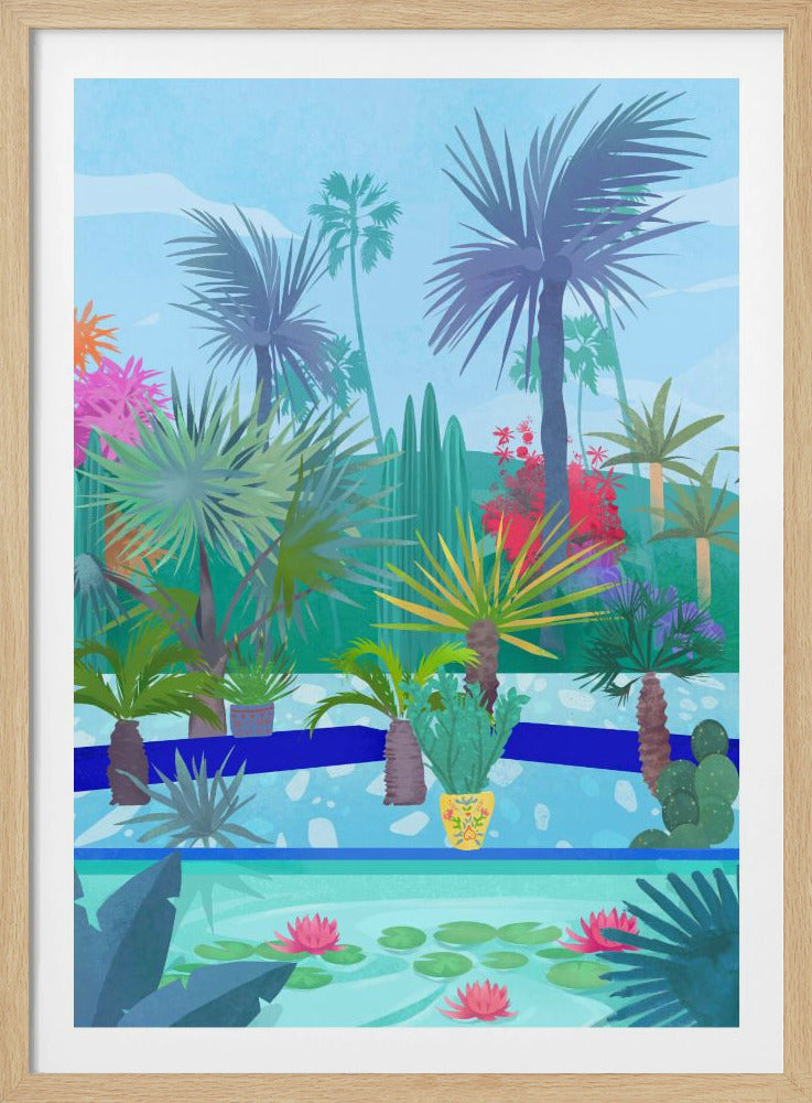 Moroccan Garden | Poster