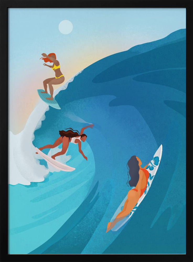 Surfers | Poster