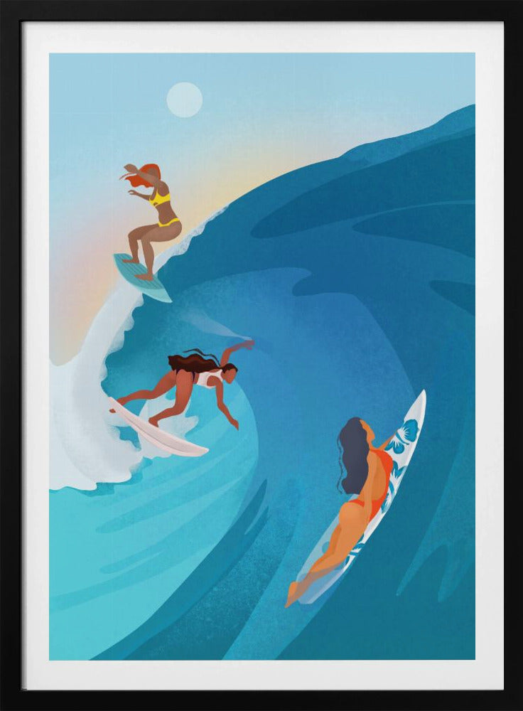 Surfers | Poster