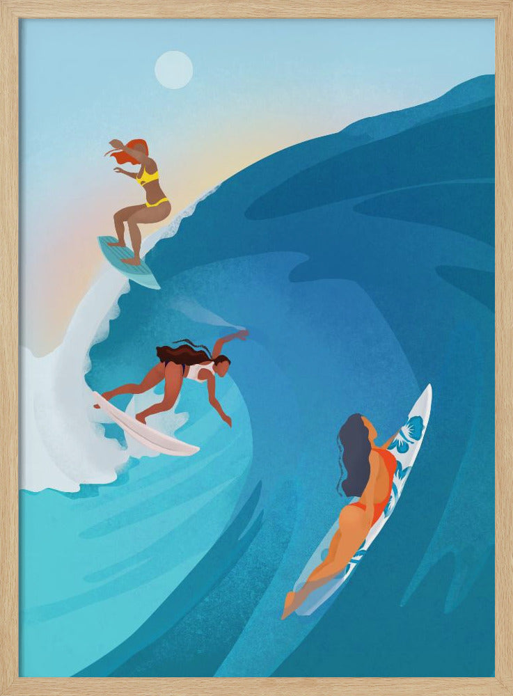 Surfers | Poster
